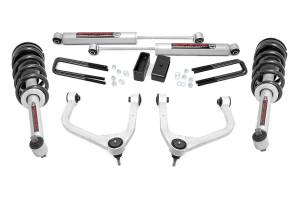 Rough Country - 3.5 Inch Suspension Lift Kit w/Forged Upper Control Arms & Loaded Struts 19-20 Silverado/Sierra 1500 4WD/2WD Rough Country - Image 1