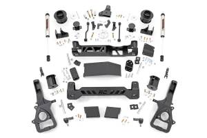 Rough Country - 5 Inch RAM Suspension Lift Kit w/V2 Shocks 19-Up RAM 1500 4WD Air Ride Rough Country - Image 1