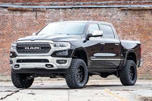 Rough Country - 5 Inch RAM Suspension Lift Kit w/V2 Shocks 19-23 RAM 1500 4WD Air Ride/22XL Wheels Rough Country - Image 2