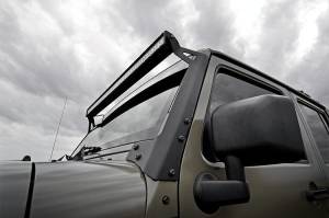 Rough Country - Jeep 50 Inch Straight LED Light Bar Upper Windshield Mounts 07-18 Wrangler JK Rough Country - Image 3