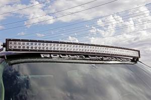 Rough Country - 50 Inch Curved LED Light Bar Upper Windshield Mounts 07-13 PU/SUV Rough Country - Image 3