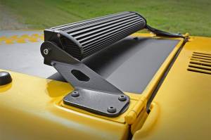 Rough Country - Jeep 20 Inch LED Light Bar Hood Mounts 97-06 Wrangler TJ Rough Country - Image 3