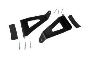 Rough Country - Ford 54 Inch Curved LED Light Bar Upper Windshield Mounts 04-14 F-150 Rough Country - Image 2