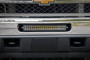 Rough Country - Chevrolet 20 Inch LED Light Bar Hidden Bumper Mounts 11-14 Silverado 2500HD Rough Country - Image 4