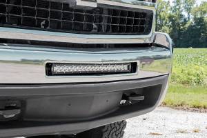 Rough Country - Chevrolet 20 Inch Single Row LED Bumper Mount 07-13 Silverado 1500 Rough Country - Image 1