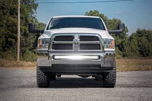 Rough Country - Dodge 40 Inch Curved LED Light Bar Hidden Bumper Mounts 10-18 RAM 2500/3500 Rough Country - Image 4