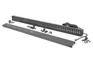 Rough Country - 50 Inch CREE LED Light Bar Dual Row Black Series w/Amber DRL Rough Country - Image 1