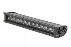 Rough Country - 12 Inch CREE LED Light Bar Single Row Black Series w/Cool White DRL Rough Country - Image 2