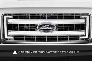 Rough Country - Ford 30 Inch Dual LED Grille Kit Chrome Series 09-14 F-150 Rough Country - Image 2