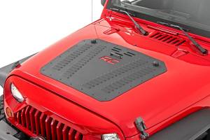 Rough Country - Jeep Powder Coated Hood Louver 07-18 Wrangler JK Rough Country - Image 4