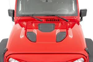 Rough Country - Jeep Vented Performance Hood 07-18 Wrangler JK Rough Country - Image 3