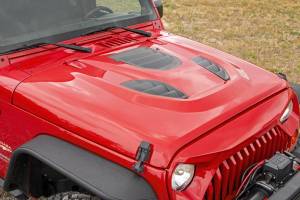 Rough Country - Jeep Vented Performance Hood 07-18 Wrangler JK Rough Country - Image 4