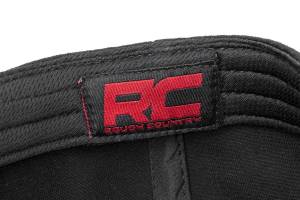 Rough Country - Rough Country Flat Bill Hat Black Rough Country - Image 3