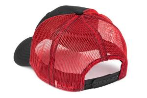 Rough Country - Rough Country Mesh Hat Black & Red Rough Country - Image 2