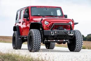 Rough Country - Jeep Angry Eyes Replacement Grille 07-18 Wrangler JK Rough Country - Image 2