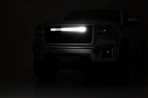 Rough Country - Sierra Mesh Grille w/30 Inch Dual Row Black Series LED 14-15 Sierra 1500 Rough Country - Image 4