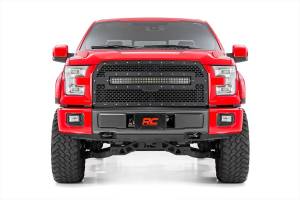 Rough Country - Ford Mesh Grille w/30 Inch Dual Row Black Series LED 15-17 F-150 Rough Country - Image 3