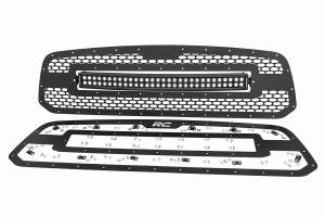 Rough Country - Dodge Mesh Grille w/30 Inch Dual Row Black Series LED 13-18 RAM 1500 Rough Country - Image 3