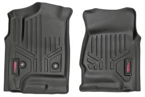 Rough Country - Heavy Duty Floor Mats Front 2pc-14-19 Silverado/Sierra Rough Country - Image 1