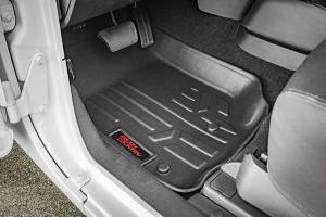 Rough Country - Heavy Duty Floor Mats Front/Rear-07-13 Jeep JK Wrangler Unlimited Rough Country - Image 2