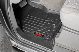 Rough Country - Heavy Duty Floor Mats Front/Rear-08-20 Nissan Frontier Crew Cab Rough Country - Image 3