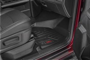 Rough Country - Heavy Duty Floor Mats Front/Rear-19-2 RAM Crew Cab Full Console Rough Country - Image 2