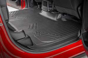 Rough Country - Heavy Duty Floor Mats Front/Rear-19-20 RAM 1500 Crew Cab Full Console w/Rear Under Seat Storage Rough Country - Image 4