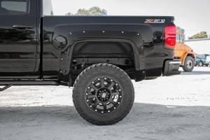 Rough Country - Chevrolet Pocket Fender Flares w/Rivets 14-15 Silverado 1500 5 Foot 8 Inch Bed Rough Country - Image 4