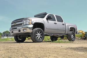 Rough Country - Chevrolet Pocket Fender Flares w/Rivets 07-13 Silverado 1500 5 Foot 8 Inch Bed Rough Country - Image 2