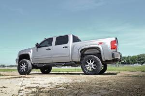 Rough Country - Chevrolet Pocket Fender Flares w/Rivets 07-13 Silverado 1500 5 Foot 8 Inch Bed Rough Country - Image 3