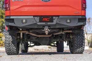 Rough Country - Dual Cat-Back Exhaust System w/Black Tips 15-20 F-150 Rough Country - Image 2