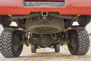 Rough Country - Dual Cat-Back Exhaust System w/Black Tips 14-18 Silverado/Sierra 1500 5.3L Rough Country - Image 3