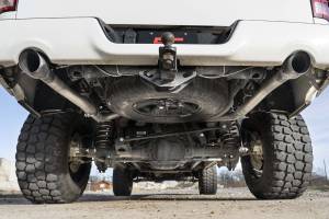 Rough Country - Dual Cat-Back Exhaust System w/Black Tips 09-18 RAM 1500 V8-4.7L, 5.7L Rough Country - Image 4