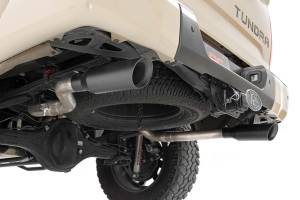 Rough Country - Dual Cat-Back Exhaust System w/Black Tips 09-20 Toyota Tundra V8-4.6L, 5.7L Rough Country - Image 3