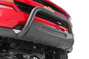 Rough Country - Toyota 05-15 Tacoma Bull Bar w/LED Light Bar Black Rough Country - Image 2