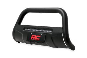 Rough Country - Toyota 05-15 Tacoma Bull Bar w/LED Light Bar Black Rough Country - Image 4