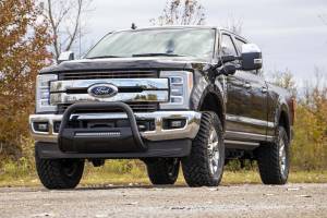 Rough Country - Ford 17-20 F-250 Bull Bar w/LED Light Bar Black Rough Country - Image 3