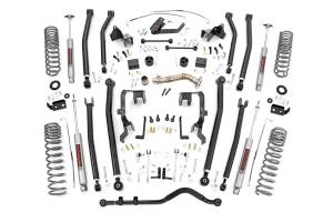 4.0 Inch Jeep Long Arm Suspension Lift Kit 12-18 Wrangler JK 4-door Rough Country