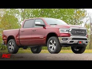 Rough Country - 3.5 Inch Ram Bolt-On Lift Kit w/ Rear V2 Shocks 19-23 Ram 1500 4WD Rough Country - Image 2