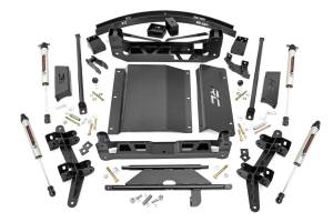 Rough Country - 6.0 Inch GM Suspension Lift Kit w/ V2 Shocks Rough Country - Image 1