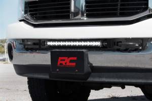 Rough Country - Dodge Hidden Bumper Kit w/ 20-Inch LED Light Bar Black Series 03-18 Ram 2500/3500 Rough Country - Image 2