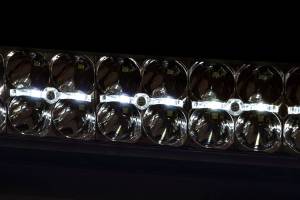 Rough Country - 30-Inch Curved Cree LED Light Bar - Dual Row Chrome Series w/ Cool White DRL Rough Country - Image 1