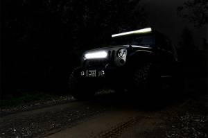 Rough Country - 20-Inch Cree LED Light Bar - Dual Row Chrome Series w/ Cool White DRL Rough Country - Image 2