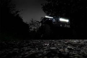 Rough Country - 20-Inch Cree LED Light Bar - Dual Row Chrome Series w/ Cool White DRL Rough Country - Image 3