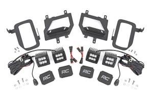 Rough Country - Ford LED Fog Light Kit Black Series w/ Spot Beam 15-19 F-150 Rough Country - Image 1