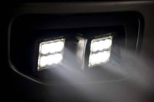 Rough Country - Ford LED Fog Light Kit Black Series w/ SAE LED Fog Light 15-19 F-150 Rough Country - Image 5