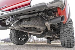 Rough Country - Dual Cat-Back Exhaust System w/ Black Tips 99-06 GM 1500 Ext Cab / Short Bed 4.8L / 5.3L Rough Country - Image 5