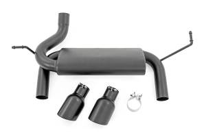 Rough Country - Jeep Dual Outlet Performance Exhaust - Black 07-18 Wrangler JK Rough Country - Image 2