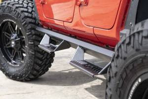 Rough Country - Jeep Cab-Length AL2 Drop Steps 18-20 Wrangler JL 4-Door Rough Country - Image 5