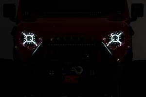 Rough Country - Jeep 9-Inch LED Projection Headlights 18-20 Wrangler JL/JLU, 20-Present Gladiator JT Rough Country - Image 5